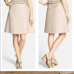 Tory Burch Beige A-Line Skirt